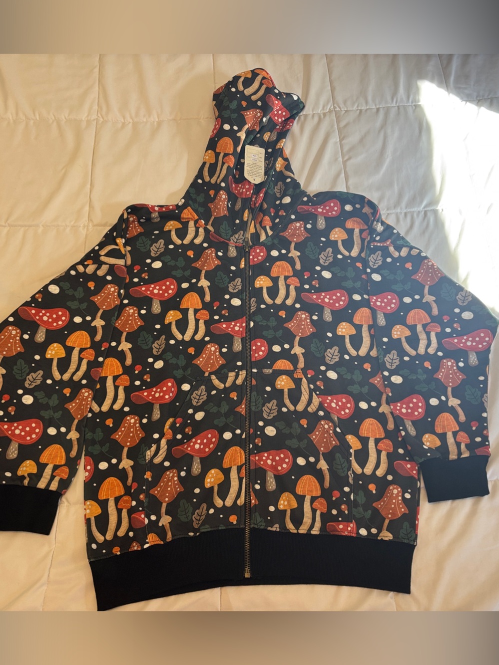 Yak N Yeti Mushroom Zip-Up